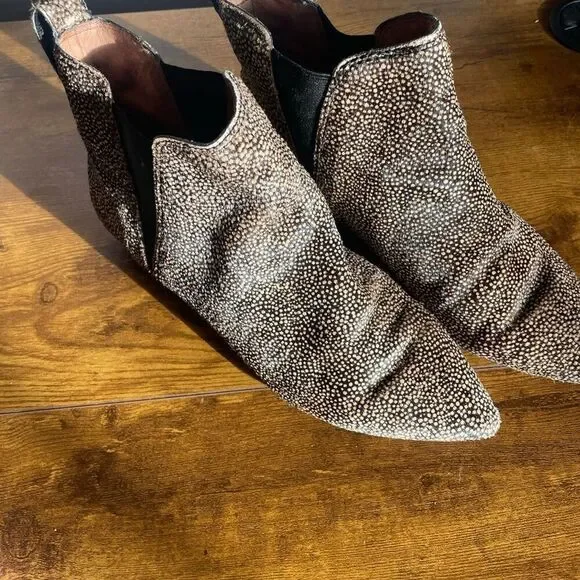 Madewell Nadine Calf Hair Chelsea Boot Size 6.5 - Picture 5 of 8